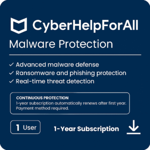 🦠 CyberHelpForAll Malware Protection